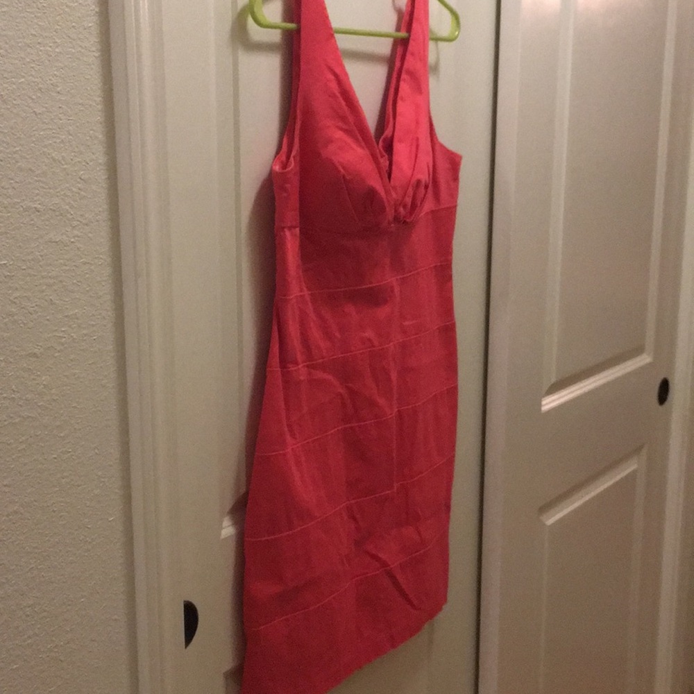 Coral Bodycon Dress